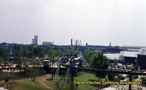 117.) Bundesgartenschau Mannheim Aerobus 1975 (1)