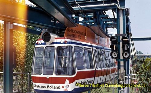 119.) Bundesgartenschau Mannheim Aerobus 1975 (1)