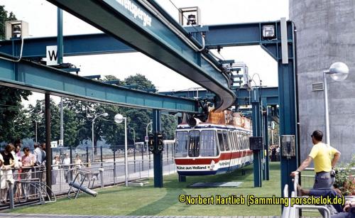 138.) Bundesgartenschau Mannheim Aerobus 1975 (1)