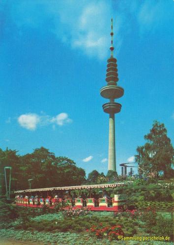 AK Hamburg Planten un Blomen 1968 Zug 6