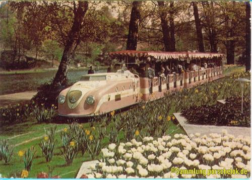 AK SB 1960 DFGartensch rosa 2teSerie -Champigneulles- (1a)