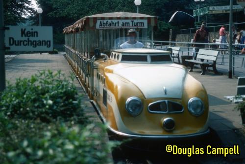 Miniature train, Westfalien Park, Dortmund (1983)
