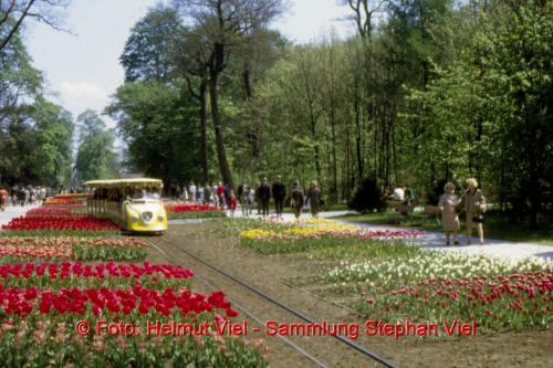 Gelber Zug an der Willstätter Allee, Copyright Helmut Viel, Sammlung Stephan Viel01